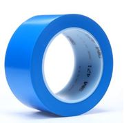 Immagine di Nastro adesivo vinilico di colore blu; spessore 0,13mm