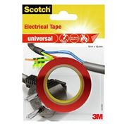 Immagine di Scotch® Electrical Tape Universal Rosso - Nastro isolante in PVC adesivo ad elevate prestazioni isolante fino a 600V